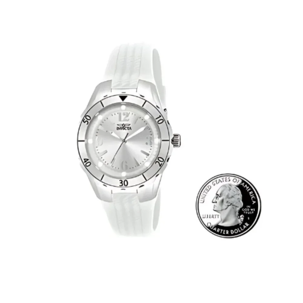 Invicta Angel Halo Women’s Watch 38mm White Dial Stainless Steel | Model 17479